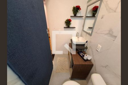 Banheiro  de apartamento à venda com 1 quarto, 47m² em Centro, Rio de Janeiro