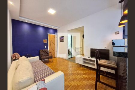 Sala de apartamento à venda com 1 quarto, 47m² em Centro, Rio de Janeiro