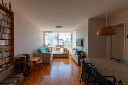 Sala de apartamento para alugar com 3 quartos, 98m² em Moema, São Paulo