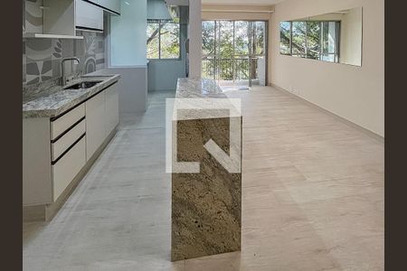 Cozinha Americana de apartamento para alugar com 2 quartos, 50m² em Alto de Pinheiros, São Paulo