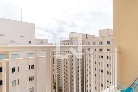 Varanda da Sala de apartamento para alugar com 2 quartos, 35m² em Vila Graciosa, São Paulo