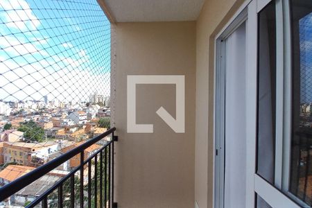 Varanda da sala de apartamento à venda com 2 quartos, 52m² em Jardim Paranapanema, Campinas