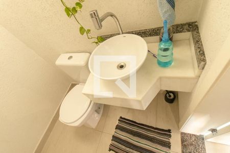 Lavabo da sala de casa de condomínio à venda com 3 quartos, 79m² em Hauer, Curitiba