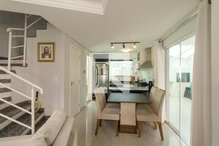 Sala de casa de condomínio à venda com 3 quartos, 79m² em Hauer, Curitiba