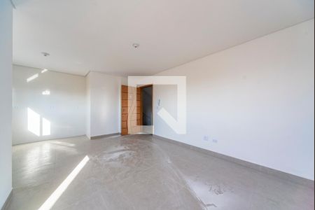 Sala de apartamento à venda com 2 quartos, 58m² em Vila Alzira, Santo André