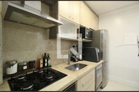 Cozinha de apartamento à venda com 2 quartos, 63m² em Panamby, São Paulo