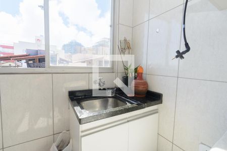 Cozinha e Área de Serviço de apartamento à venda com 2 quartos, 49m² em Eldorado, Contagem