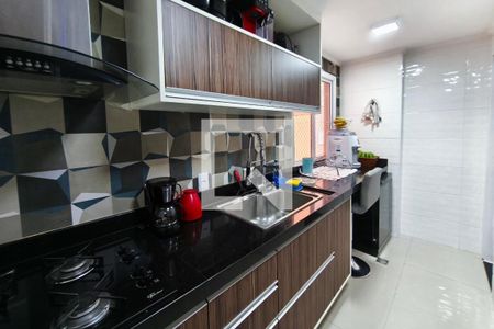 Cozinha de apartamento para alugar com 3 quartos, 77m² em Jardim do Lago, Campinas