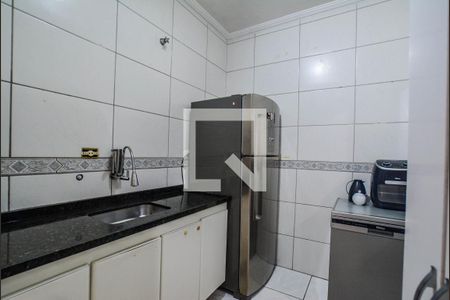 Cozinha de apartamento para alugar com 3 quartos, 84m² em Vila Alzira, Santo André