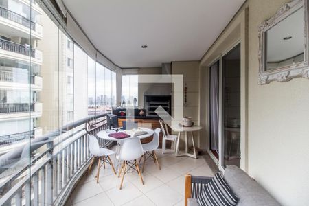 Varanda gourmet de apartamento à venda com 3 quartos, 122m² em Tamboré, Santana de Parnaíba