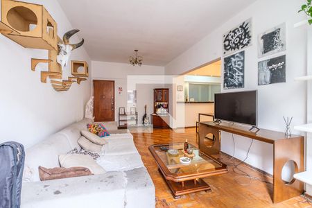 Sala de apartamento à venda com 4 quartos, 146m² em Centro, Belo Horizonte