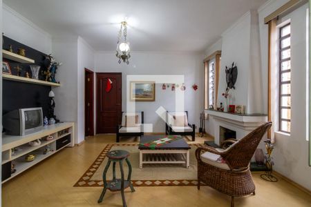 Sala de casa de condomínio à venda com 4 quartos, 279m² em Chácara Santo Antônio (Zona Sul), São Paulo