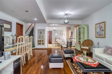 Sala de casa de condomínio à venda com 4 quartos, 279m² em Chácara Santo Antônio (Zona Sul), São Paulo