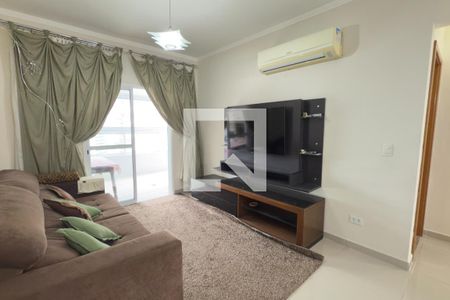 Sala de apartamento para alugar com 2 quartos, 86m² em Vila Caiçara, Praia Grande