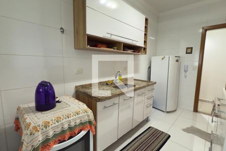 Cozinha de apartamento para alugar com 2 quartos, 86m² em Vila Caiçara, Praia Grande
