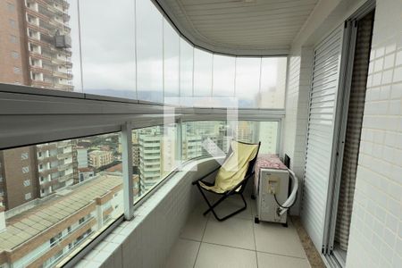 Varanda gourmet de apartamento para alugar com 2 quartos, 86m² em Vila Caiçara, Praia Grande