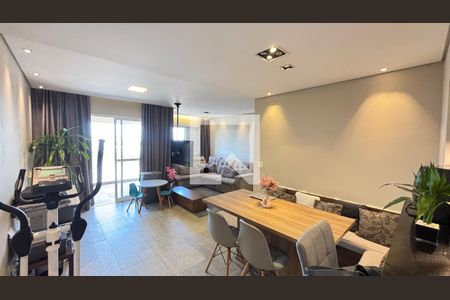 Sala de apartamento à venda com 2 quartos, 77m² em Campestre, Santo André