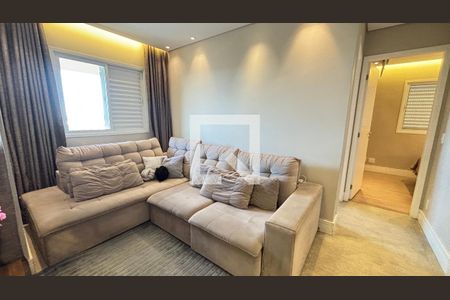 Sala de apartamento à venda com 2 quartos, 77m² em Campestre, Santo André