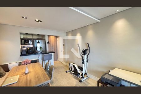 Sala de apartamento à venda com 2 quartos, 77m² em Campestre, Santo André