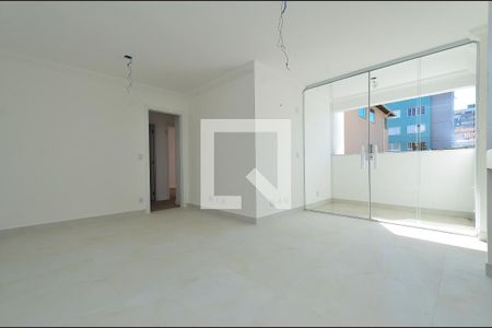 Sala de apartamento à venda com 3 quartos, 87m² em Sagrada Família, Belo Horizonte