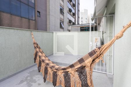 Área externa de apartamento à venda com 1 quarto, 52m² em São João, Porto Alegre
