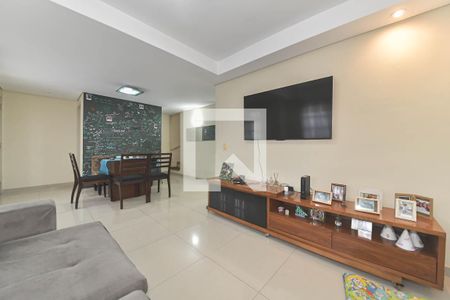 Sala de casa de condomínio à venda com 3 quartos, 96m² em Vila Guarani (zona Sul), São Paulo