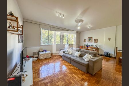 Sala de apartamento à venda com 3 quartos, 133m² em Botafogo, Rio de Janeiro