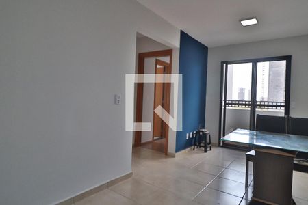 Sala de apartamento para alugar com 2 quartos, 55m² em  Gávea Sul, Uberlândia