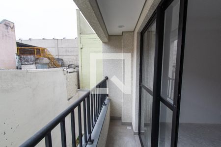 Varanda de kitnet/studio para alugar com 1 quarto, 26m² em Ipiranga, São Paulo