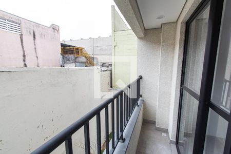 Varanda de kitnet/studio para alugar com 1 quarto, 26m² em Ipiranga, São Paulo