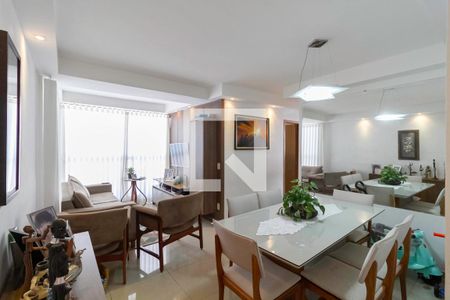 Sala  de apartamento à venda com 3 quartos, 75m² em Castelo, Belo Horizonte