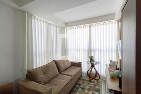 Sala  de apartamento à venda com 3 quartos, 75m² em Castelo, Belo Horizonte