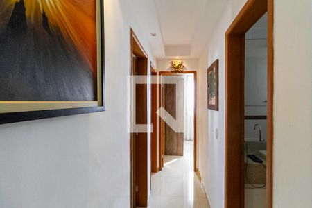 Corredor de apartamento à venda com 3 quartos, 75m² em Castelo, Belo Horizonte