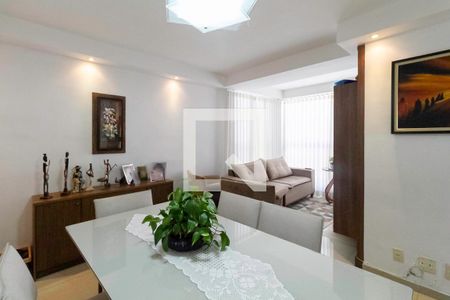 Sala  de apartamento à venda com 3 quartos, 75m² em Castelo, Belo Horizonte