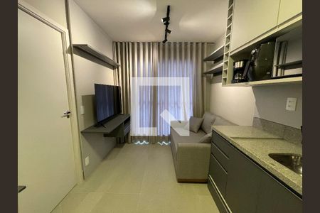Sala de apartamento à venda com 1 quarto, 25m² em Vila Butantã, São Paulo