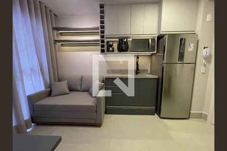 Cozinha de apartamento à venda com 1 quarto, 25m² em Vila Butantã, São Paulo