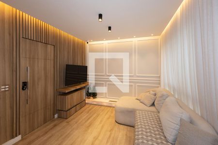 Sala de TV de apartamento à venda com 3 quartos, 92m² em Vila da Serra, Nova Lima