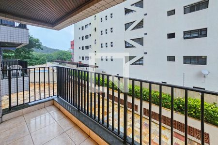 Varanda da Sala de apartamento para alugar com 3 quartos, 100m² em Loteamento Joao Batista Juliao, Guarujá