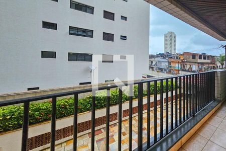 Varanda da Sala de apartamento para alugar com 3 quartos, 100m² em Loteamento Joao Batista Juliao, Guarujá