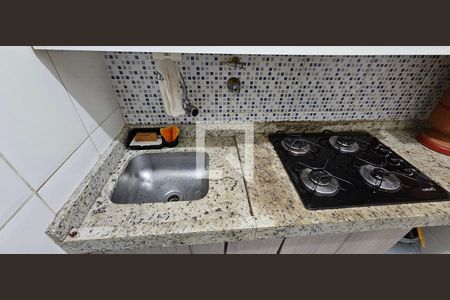 Cozinha de kitnet/studio à venda com 1 quarto, 30m² em Sé, São Paulo