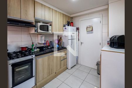 Cozinha de apartamento à venda com 2 quartos, 44m² em Vila Anastácio, São Paulo
