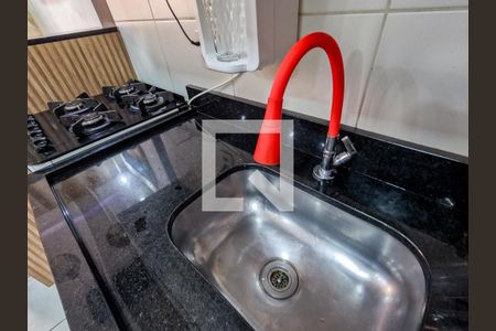 Cozinha de apartamento à venda com 2 quartos, 44m² em Vila Anastácio, São Paulo