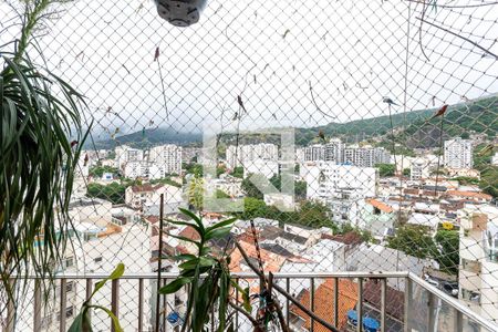 Varanda da Sala de apartamento à venda com 3 quartos, 90m² em Tijuca, Rio de Janeiro