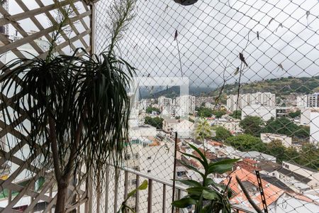 Varanda da Sala de apartamento à venda com 3 quartos, 90m² em Tijuca, Rio de Janeiro