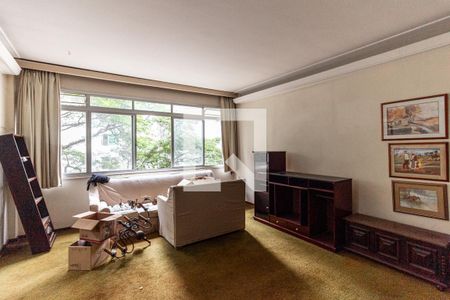 Sala de apartamento à venda com 3 quartos, 140m² em Consolação, São Paulo