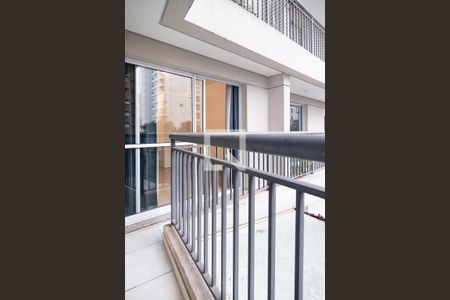 Varanda da Sala de apartamento à venda com 1 quarto, 39m² em Consolação, São Paulo