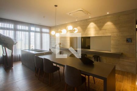 Área comum de kitnet/studio à venda com 1 quarto, 26m² em Santo Amaro, São Paulo