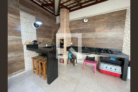 Espaço Gourmet de casa à venda com 3 quartos, 240m² em Cabral, Contagem