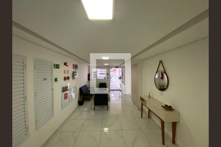 Hall de entrada de apartamento para alugar com 2 quartos, 57m² em Guilhermina, Praia Grande