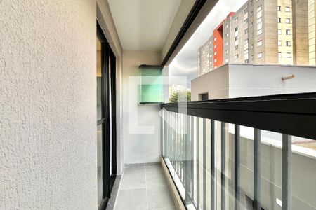 Varanda da Sala de apartamento à venda com 2 quartos, 42m² em Vila Mira, São Paulo